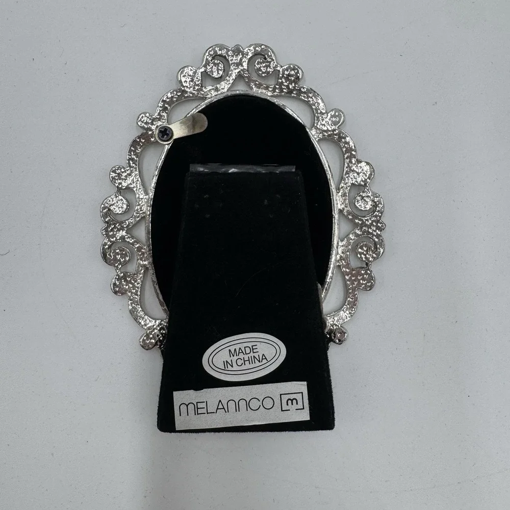 Melannco Ornate Silver Tone Picture Frames Lot 6 Baroque Victorian Scrollwork